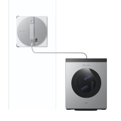 Ecovacs Winbot W3 OMNI Vinduesrenser robotstyret Sølv